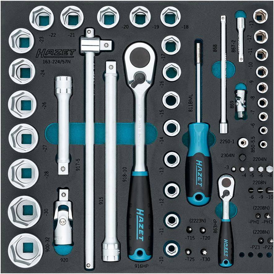 Werkzeugmodul 163-224/57N 57-tlg.2/3 (344x342 mm)-0