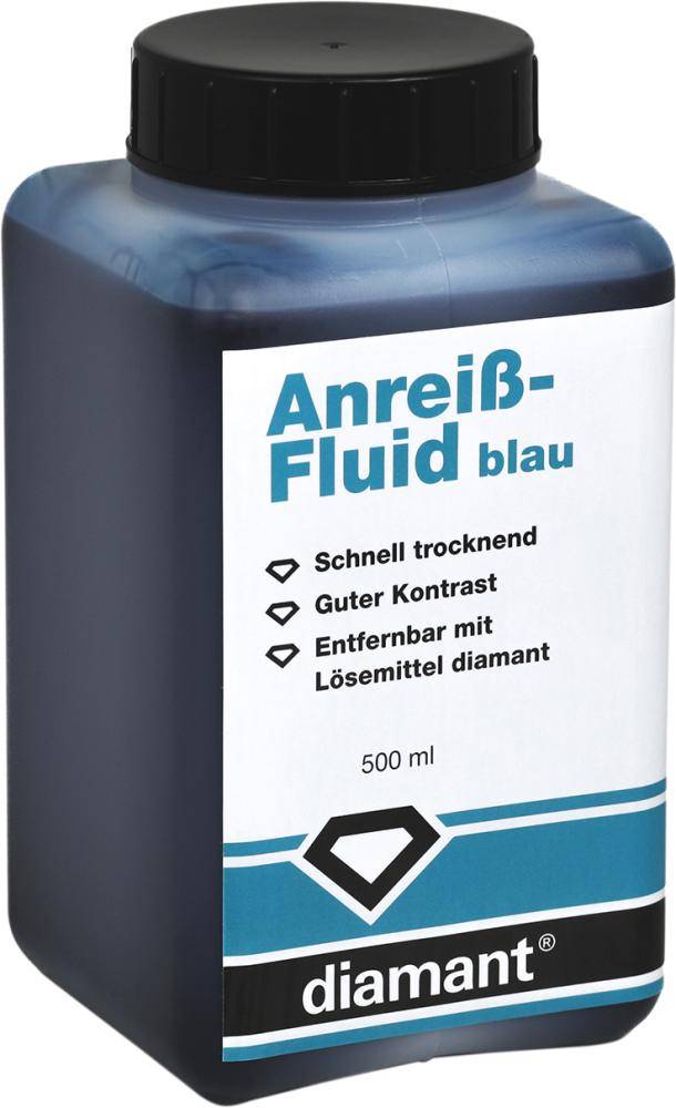 Anreiß-Fluid 500ml blau DIAMANT-0