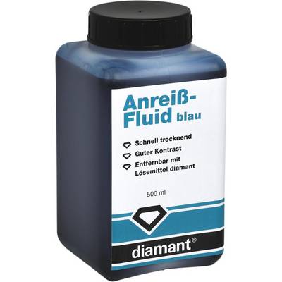 Anreiß-Fluid 500ml blau DIAMANT-0