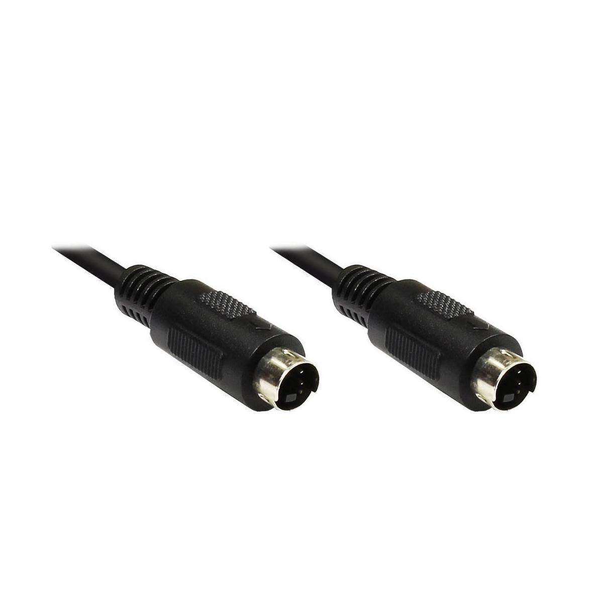 S-VHS Anschlusskabel Stecker zu Stecker...-0