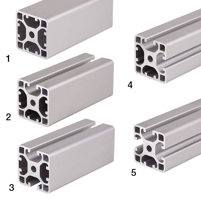 657.4-3-4040-3 K-Profil leicht 3m 40x40 mm Typ 3-0