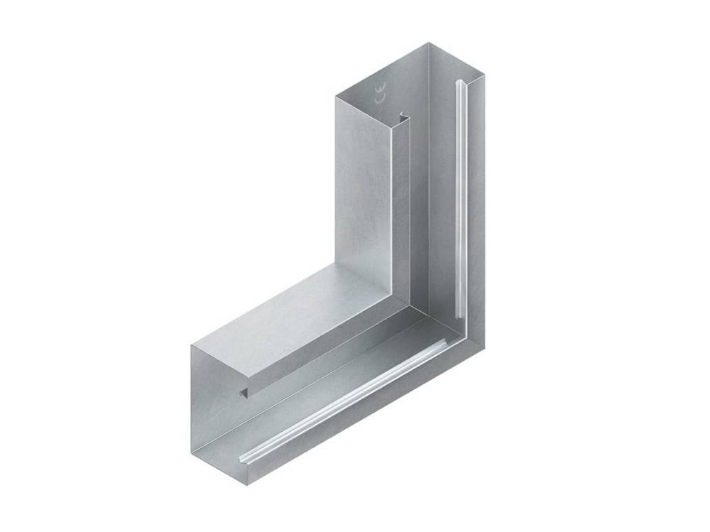 Niedax GK-Vertikaleck 90Gr. GKV 133-78T90 S-0