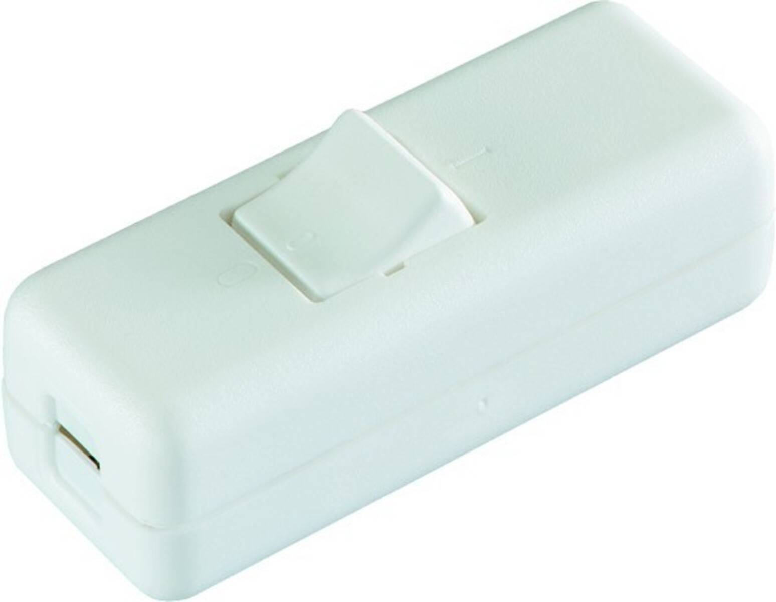 Bachmann 924.052 - Wippschalter - 2P - Weiß - 250 V - 80 mm - 30 mm - Line-Inter-0