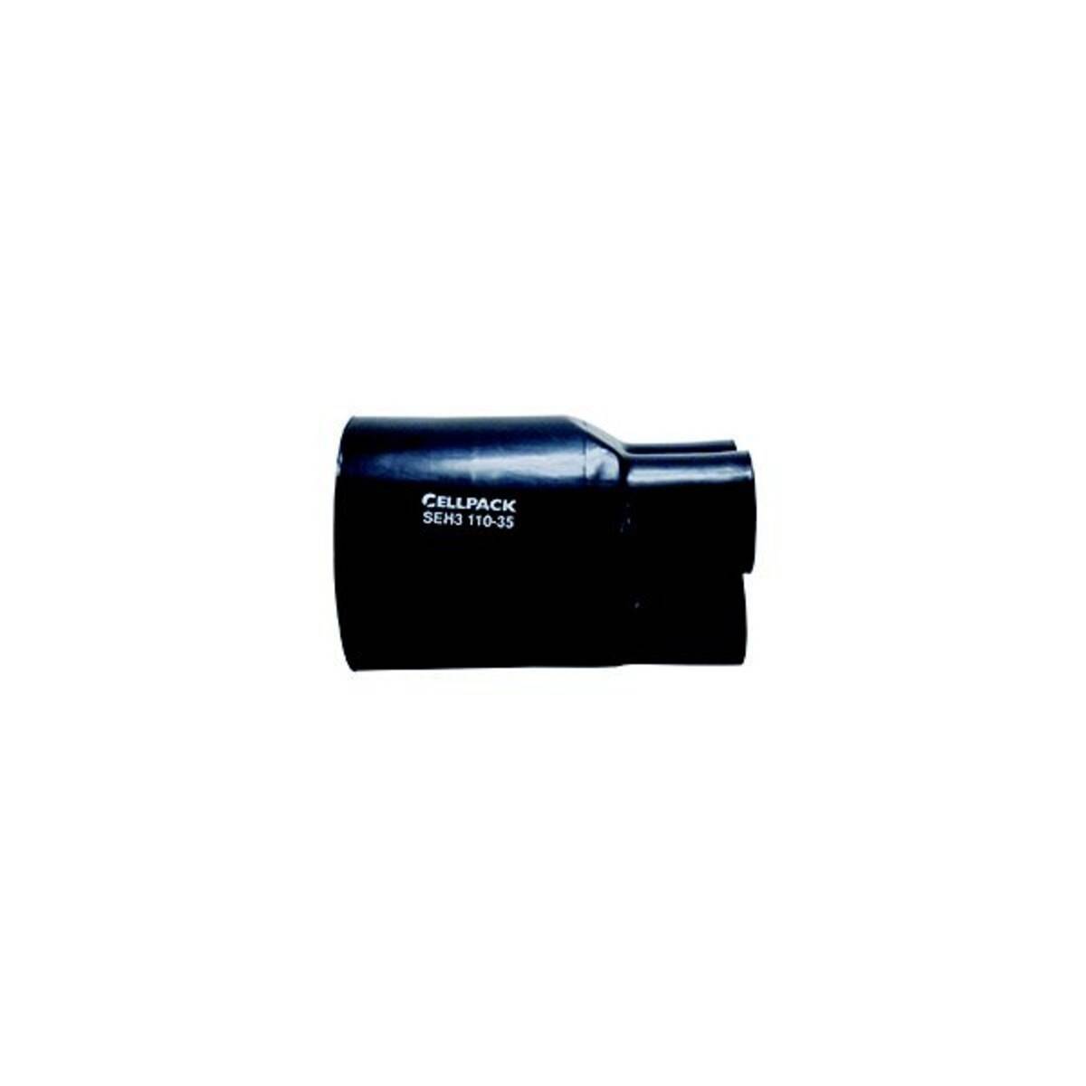 Cellpack Schrumpf-Aufteilkappe SEH4/60-25/schwarz-0