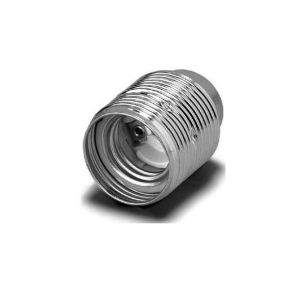 Metall-Fassung               102842 E27 messing M10x1 Nippelgewinde