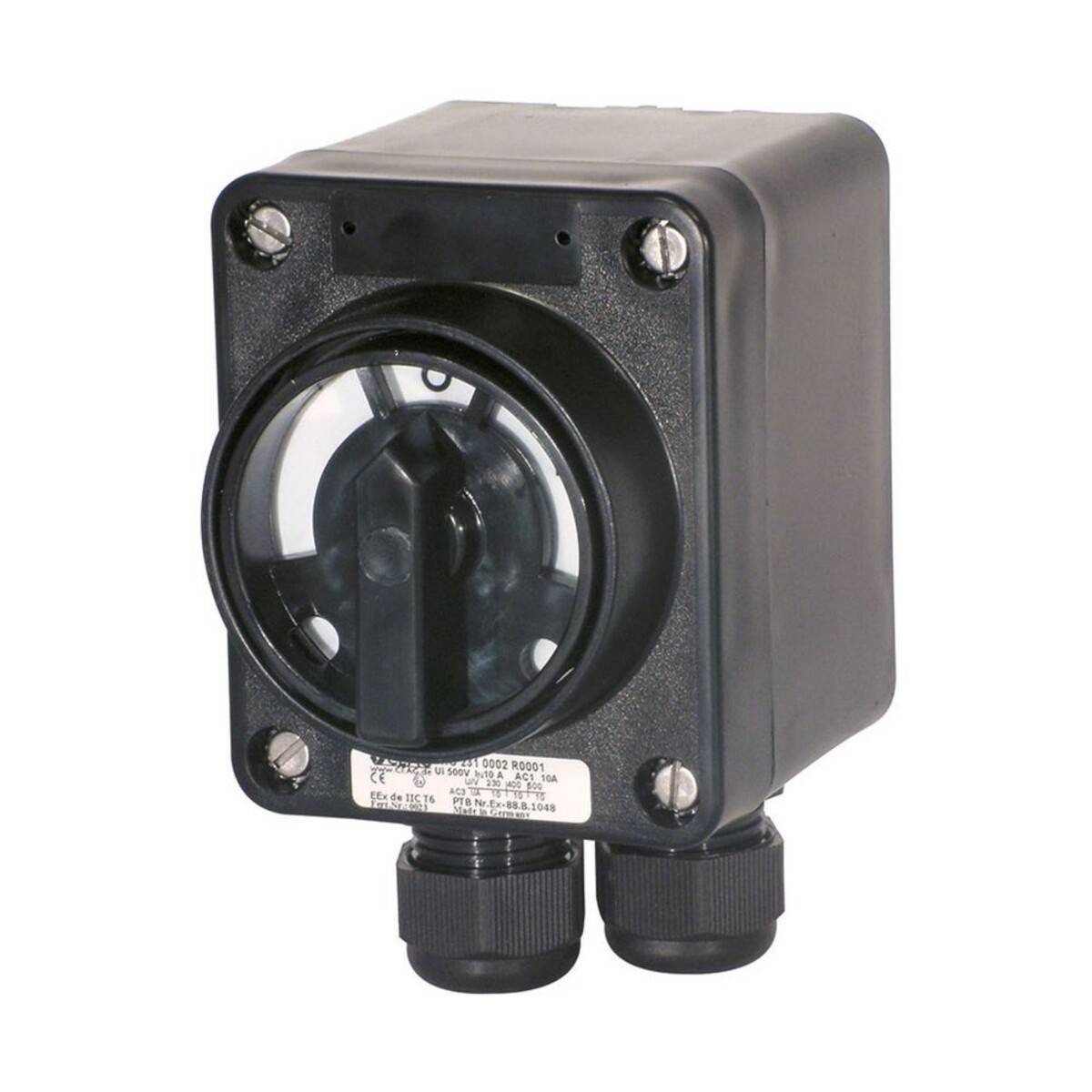 Sicherheitsschalter GHG2610005R0009 3-polig max. 500VAC IP66 PA schwarz-0