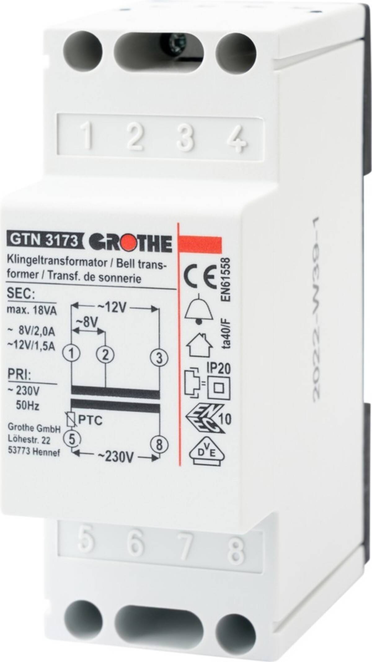 Grothe Transformator GTN 3173-0