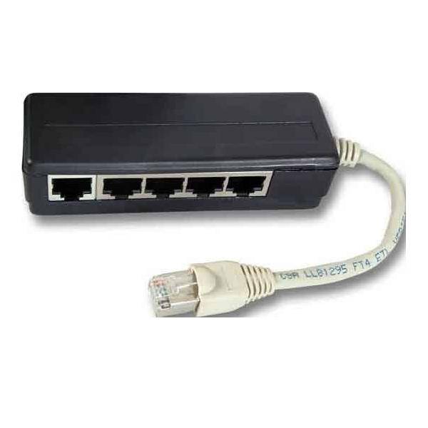 EFB Elektronik EFB-Elektronik - ISDN-Splitter - RJ-45 (M) zu RJ-45 (W) - 15 cm-1