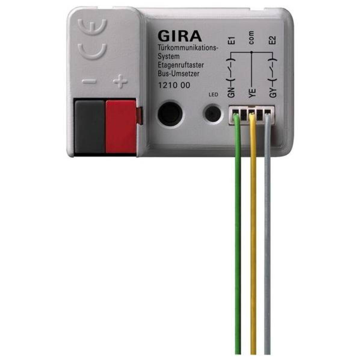 Gira Tasterschnittstelle 2f. 121000 28 mm, 43 15 mm-0