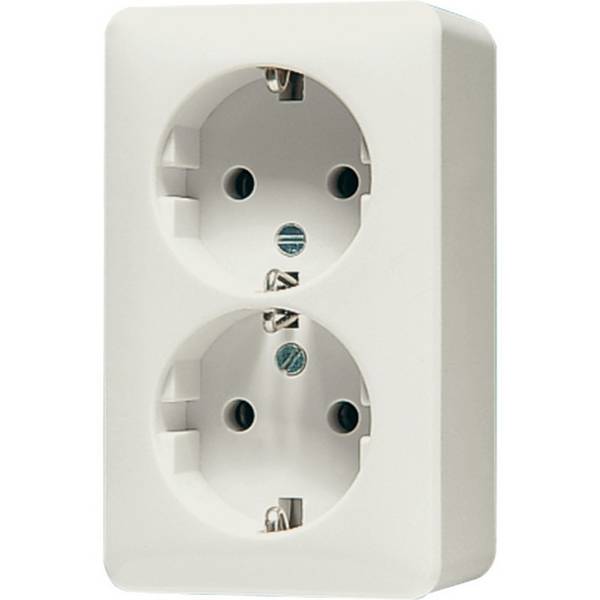Jung SCHUKO-Steckdose 2-fach 6022 A