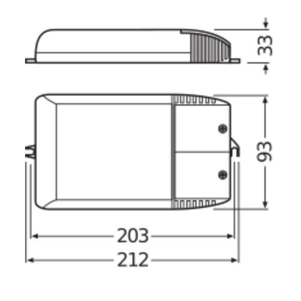 OSRAM HOMELIGHTING Hochdruckentladungslampe 4008321915535 EVG 150 W (1 x 150 W) mit Zugentlastung-1