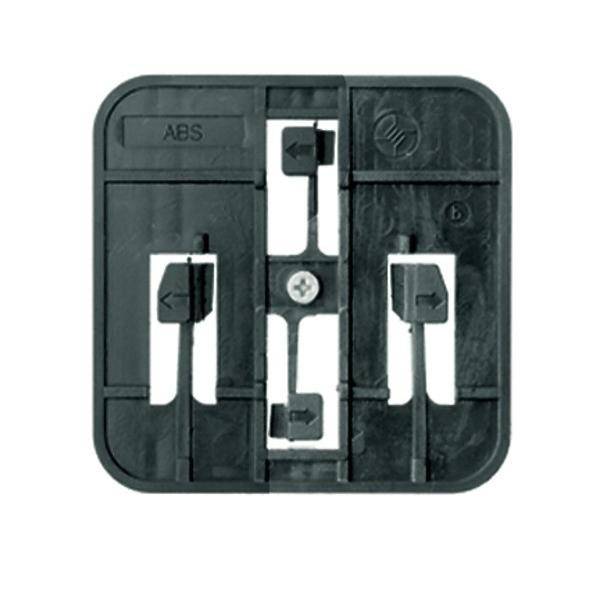 TELEGÄRTNER Hutschienen-Adapter für Aufputzrahmen-Set Anschlusstechnik TP Zubehör-2
