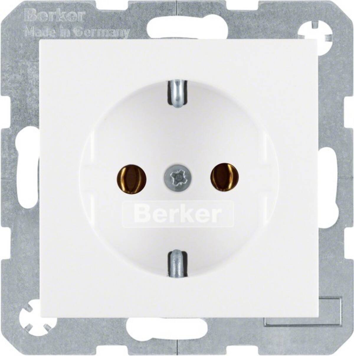 Berker Schuko-Steckdose pws matt 41431909-0