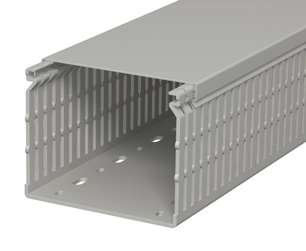 2 Mtr. OBO Bettermann Verdrahtungskanal LK4 N-0