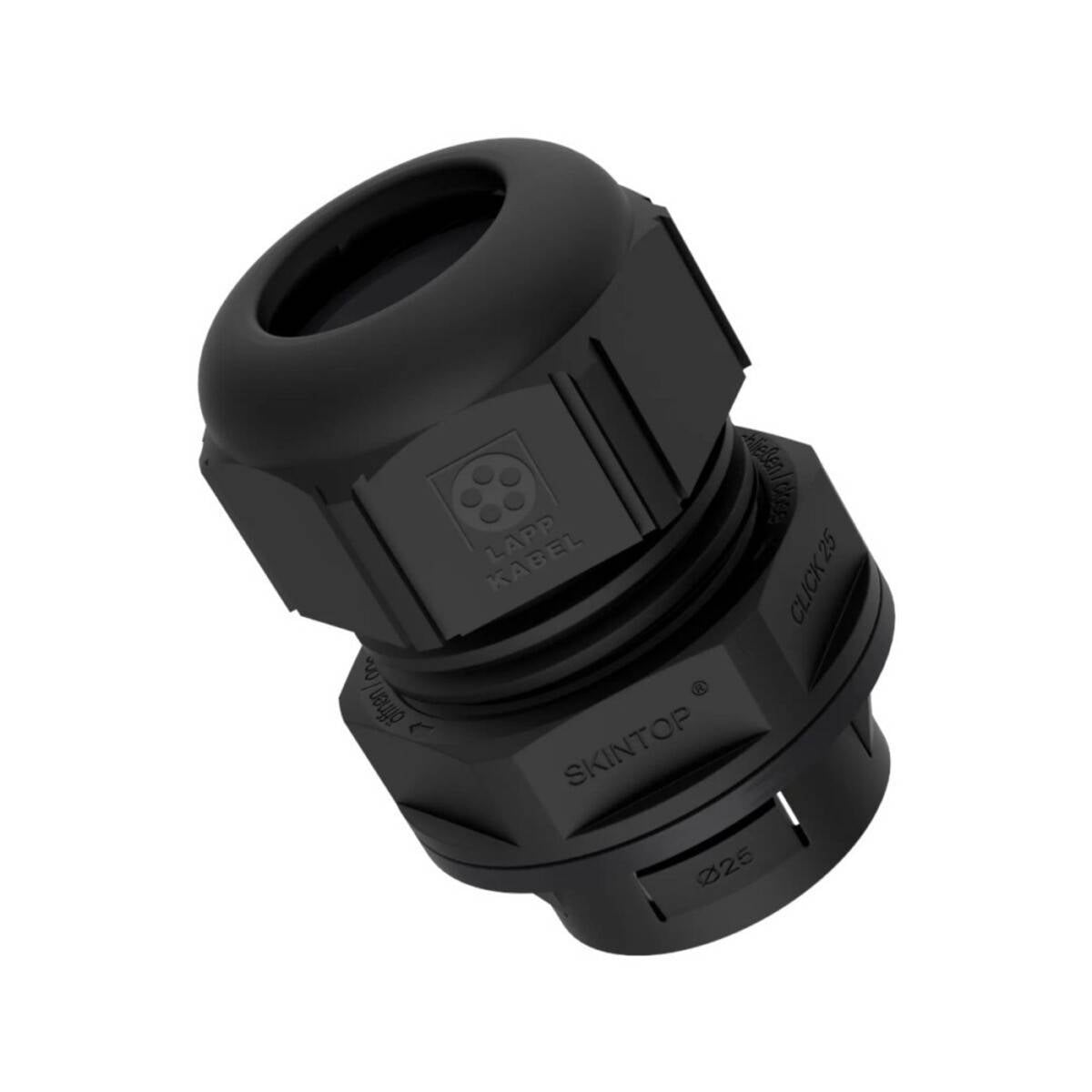 Lapp SKINTOP CLICK, Schlauchkupplung, Schwarz, Kunststoff, Metrisch, IP68, -40 - 100 °C-0