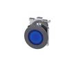 Siemens 3SU10610JB500AA0 3SU1061-0JB50-0AA0 Leuchtdrucktaster Frontring Metall, rund Knopf Sandgrau, Blau 1 St. Single