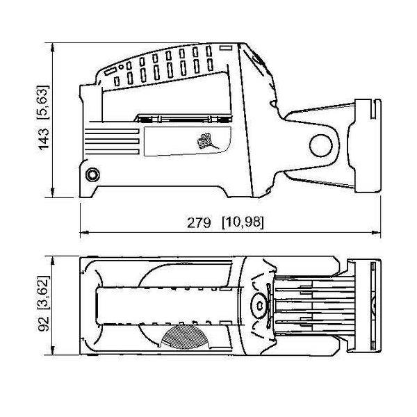 Stahl LED Handscheinwerfer L148/1111-111#225779-1