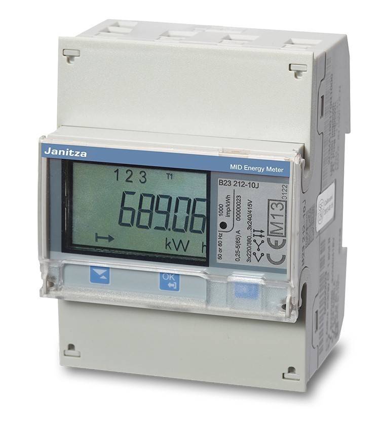 Janitza Electronic Messwandlerzähler B24 312-10J-0