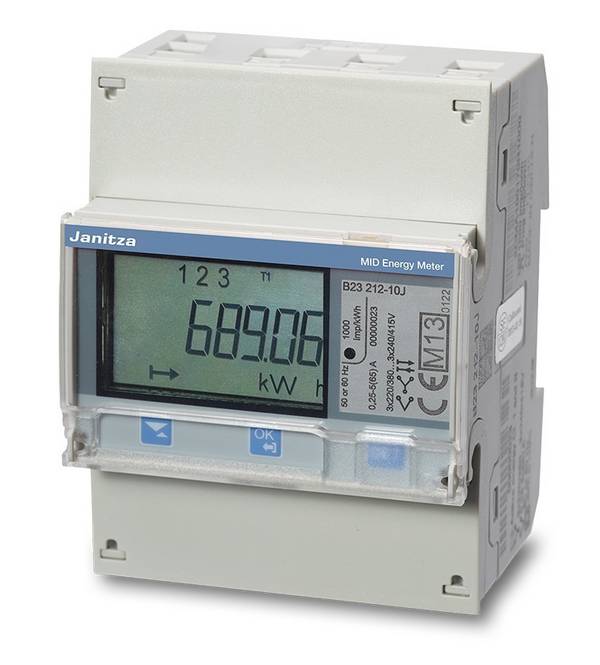 Janitza Electronic Messwandlerzähler B24 312-10J