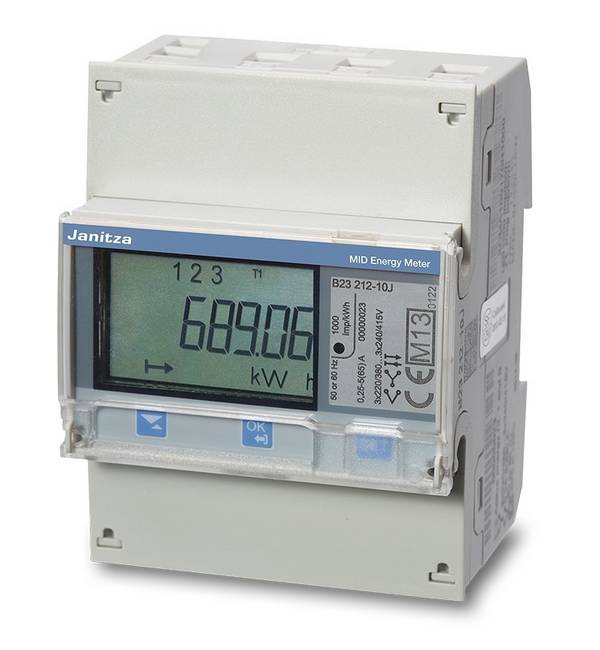 Janitza Electronic Messwandlerzähler B24 311-10J