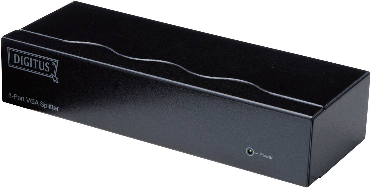 SVGA Video Splitter Extender Box Adaptor 76BVGA4 BK 4-Port VGA