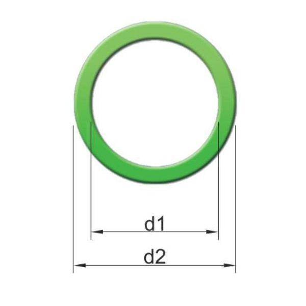 Stahl Dichtring 111780 Kunststoff 4046827081545-1