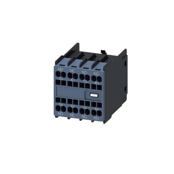 1St. Siemens 3RH2911-2XA31-0MA0 Hilfsschalter 3S+1Ö, stromb.: 1S, 1Ö, 1S