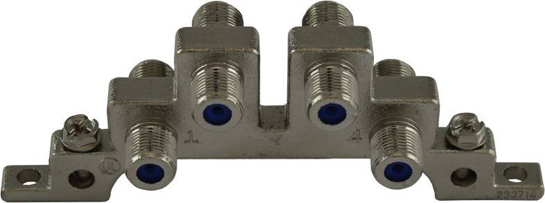 Televes 401111, HF, F-Typ, F-Typ, Weiblich, Weiblich, Metallisch-0