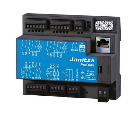 JANITZA ELECTRONICS - Datenlogger PRODATA2 20V-250V UL u.Ethernet-Modbus-Gateway 5224011 1