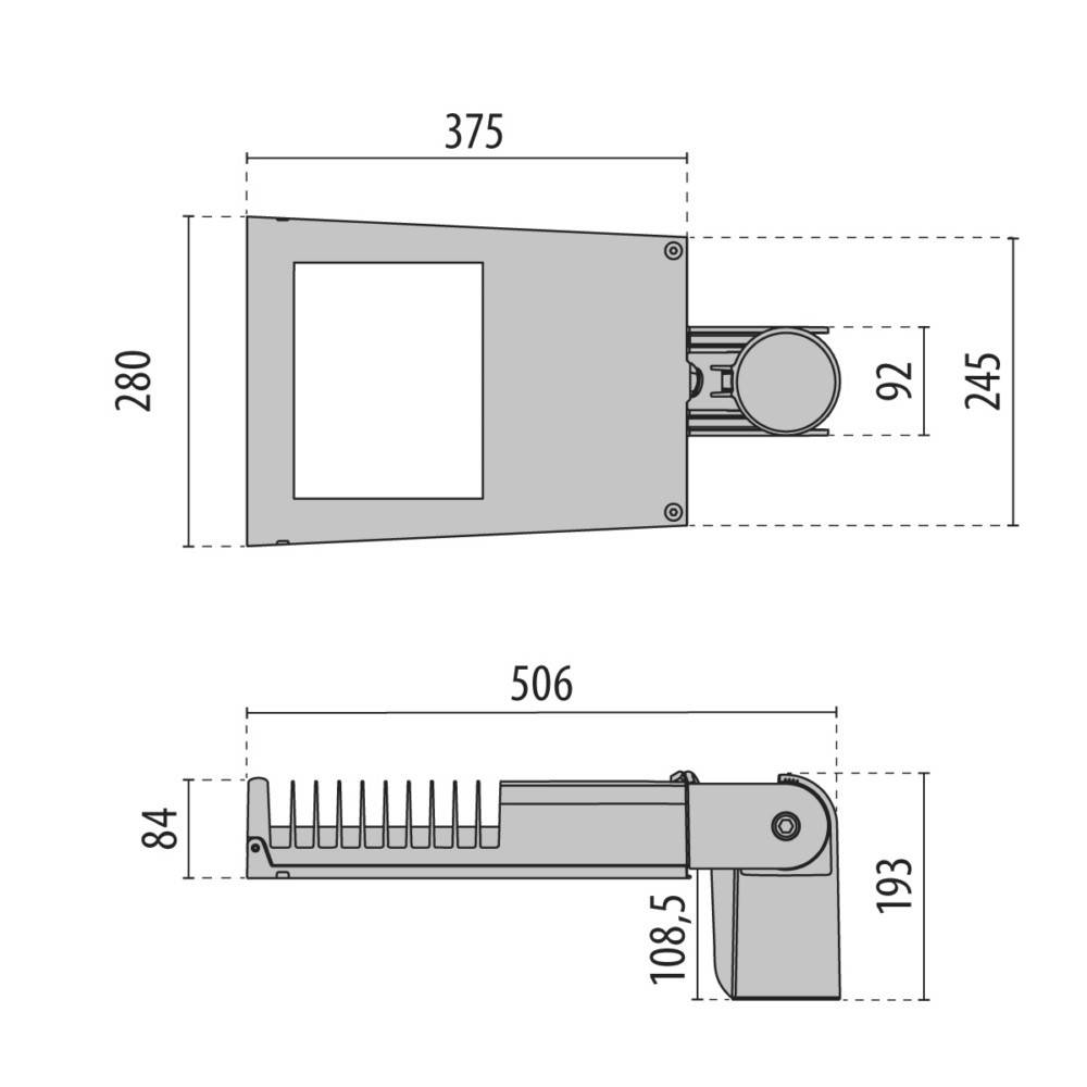Spittler LED-Straßenleuchte 3105213-1