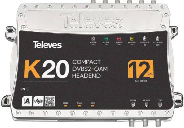 Televes Kompaktkopfstelle K20-12
