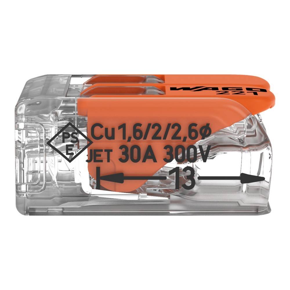 50 Stk. WAGO GmbH & Co. KG Compact-Verbindungskle-3