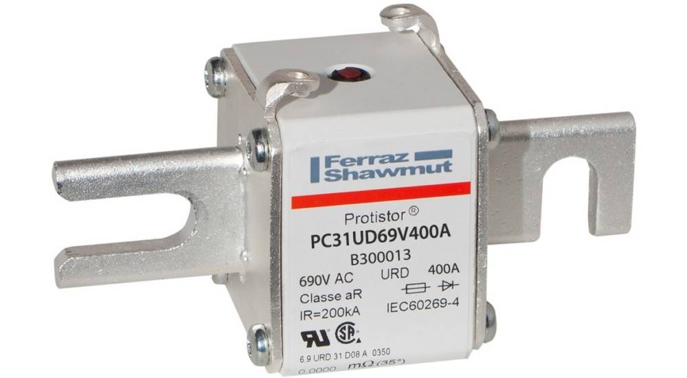 3 Stk. Mersen Sicherungseinsatz HL PC31UD69V400A-0