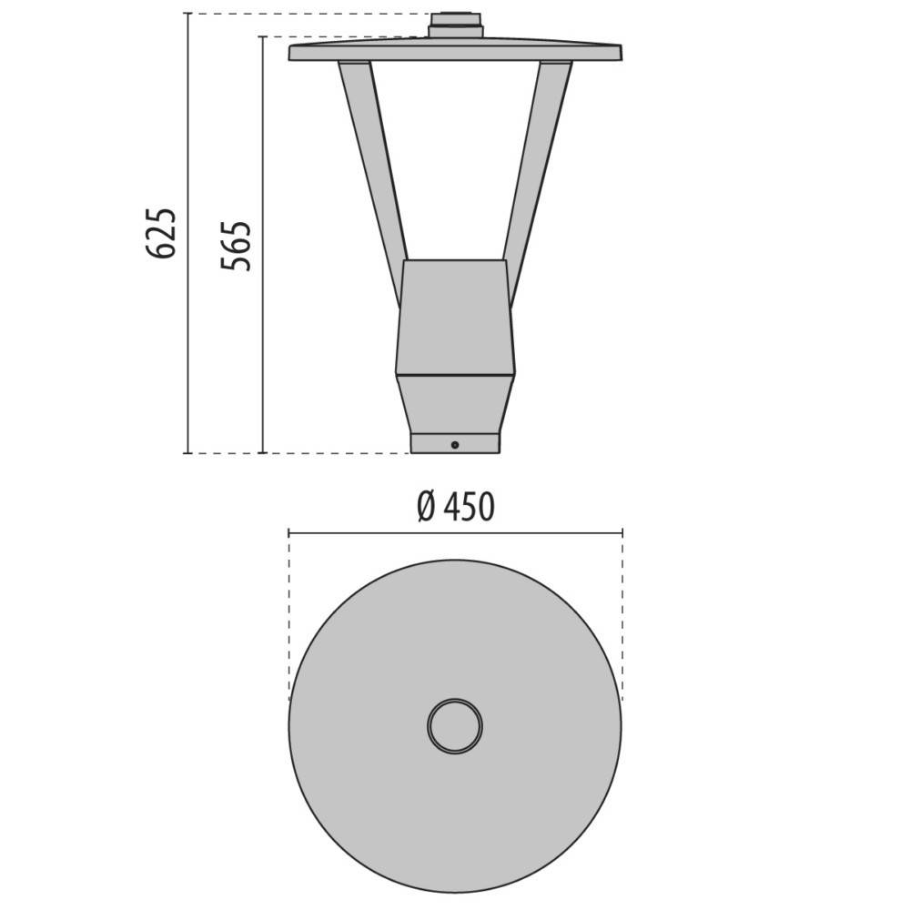 Spittler LED-Mastleuchte 3106066-2
