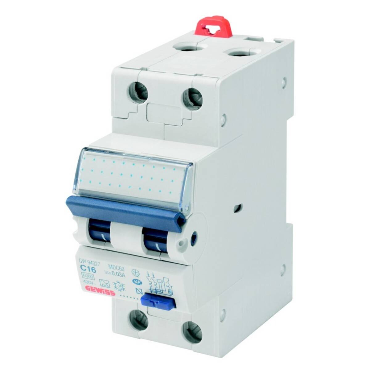 Gewiss FI/LS-Schutzschalter GW95227-0