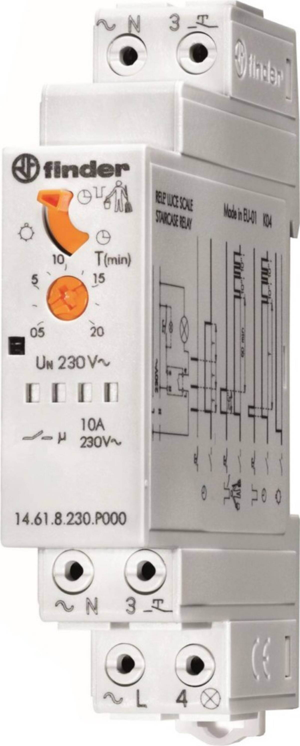 Finder Treppenhauslichtautomat 14.61.8.230.P000-0