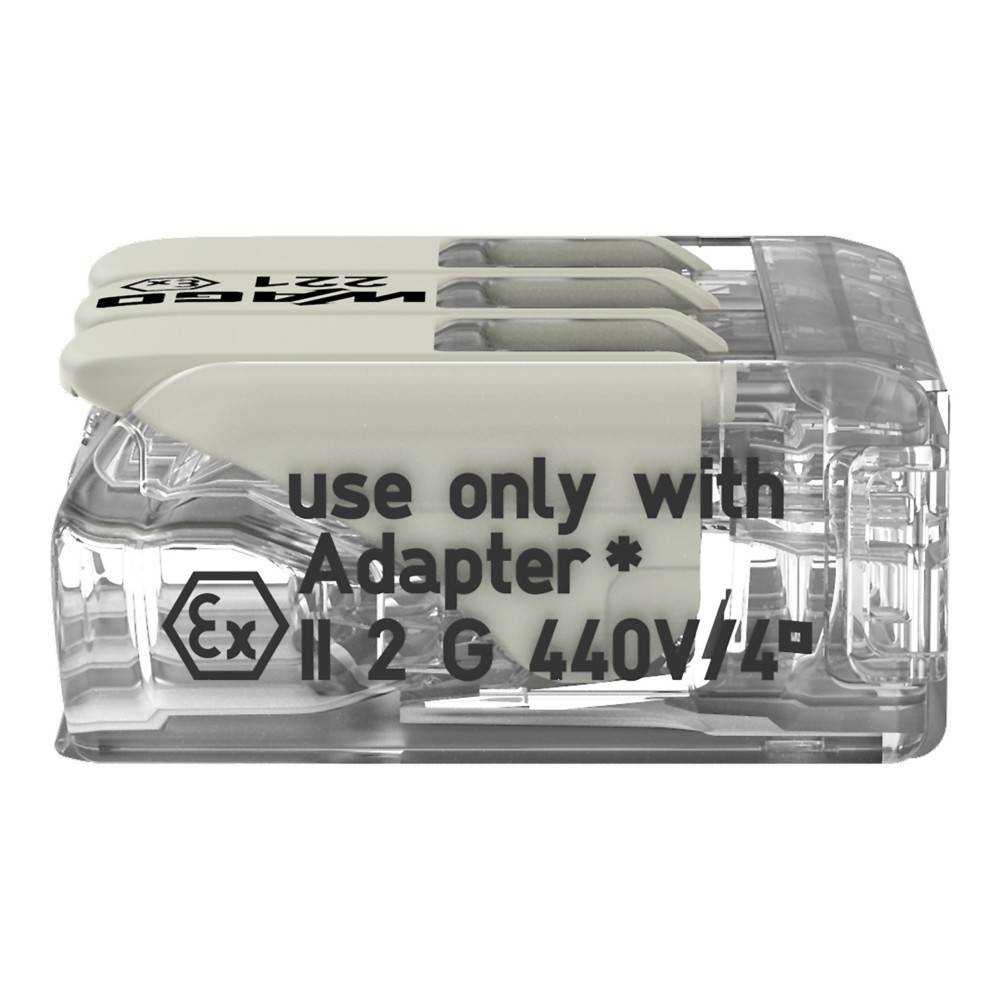 50 Stk. WAGO GmbH & Co. KG COMPACT-Verbindungskle-3