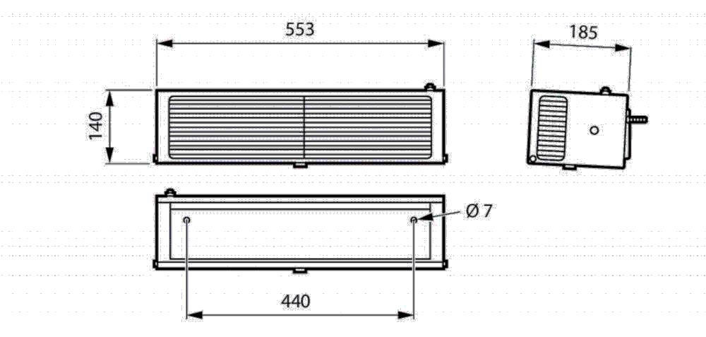 Philips Lighting UV-C Wandleuchte WL346W1xTUVT5-1