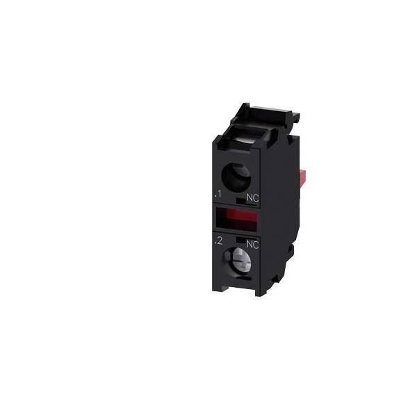 Siemens 3SU1400-1AA10-1MA0 Kontaktmodul 1 Öffner 500 V DC/AC Passend für Marke (Relais): Siemens 1 St.