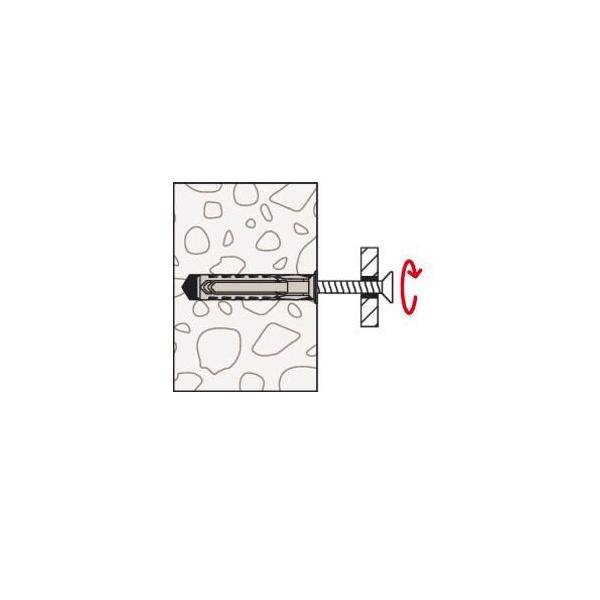 Fischer Deutschl. Dübel SX Plus SXPlus10x80K(VE6-2
