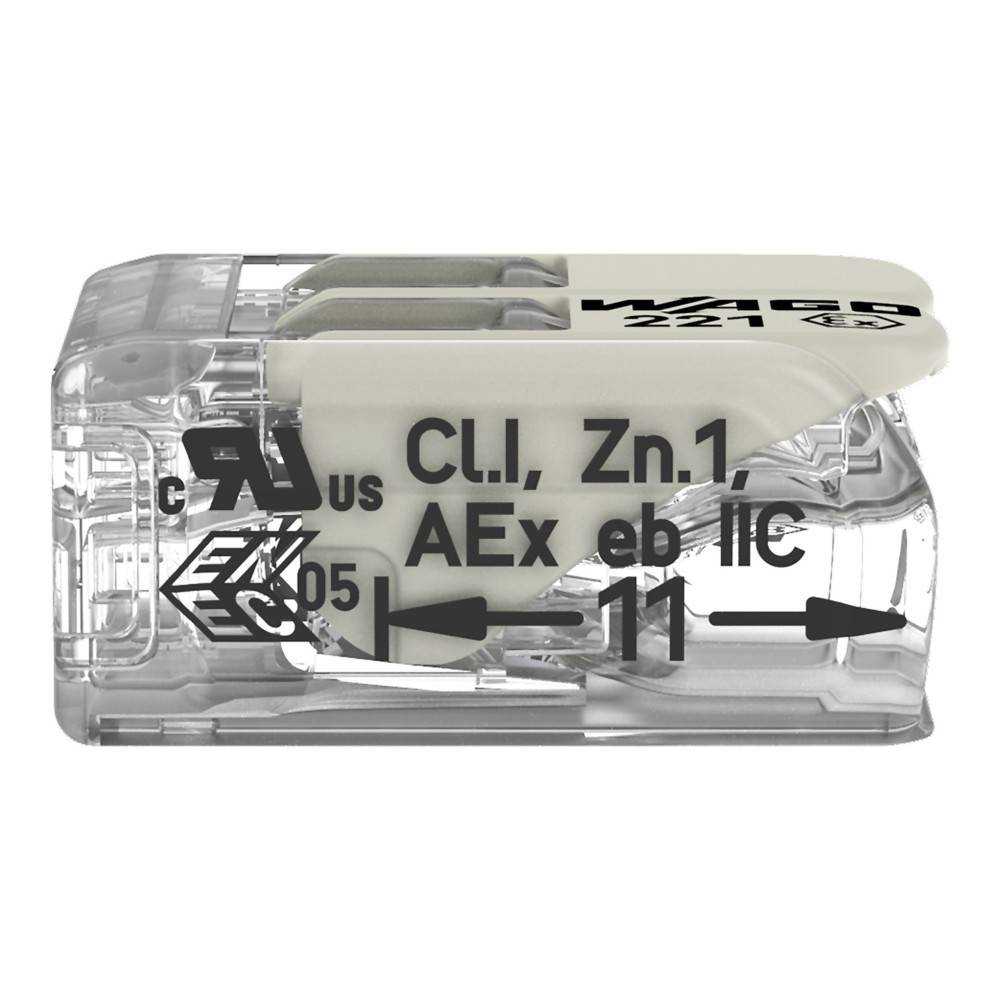 100 Stk. WAGO GmbH & Co. KG COMPACT-Verbindungskl-2