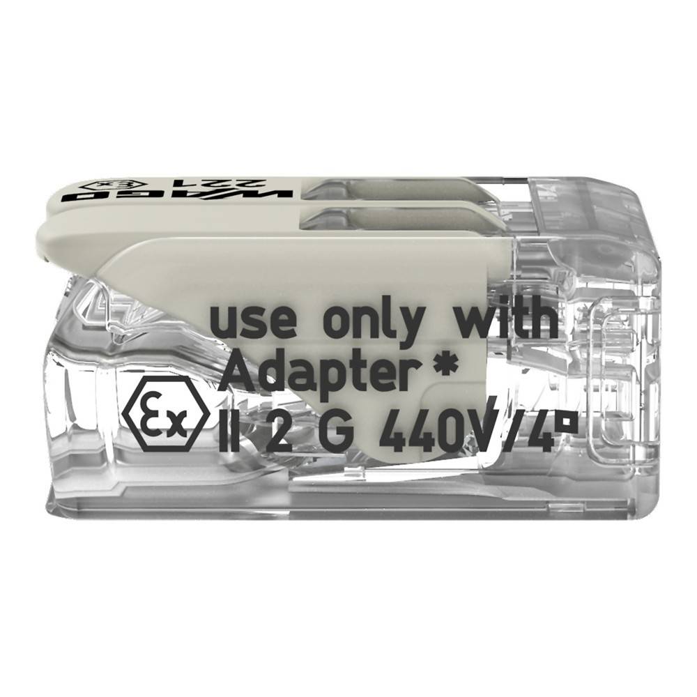 100 Stk. WAGO GmbH & Co. KG COMPACT-Verbindungskl-3