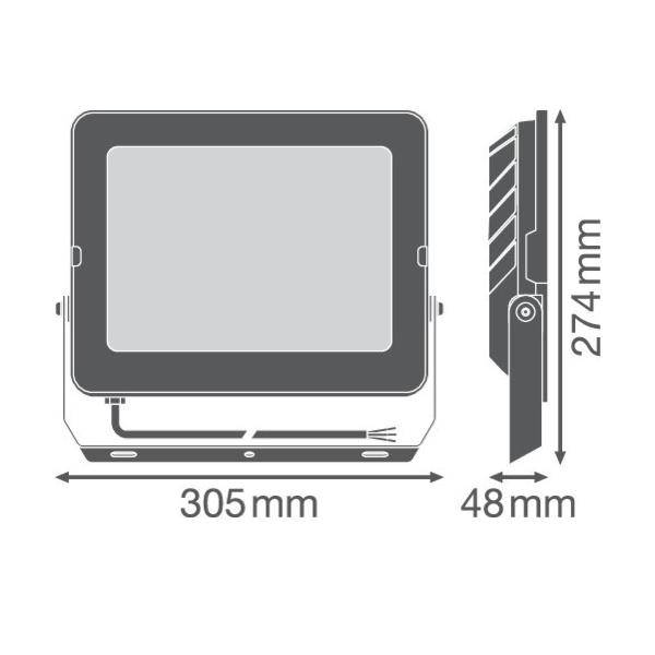 Ledvance LED-Fluter FLCOMPV135W840SYM100-3