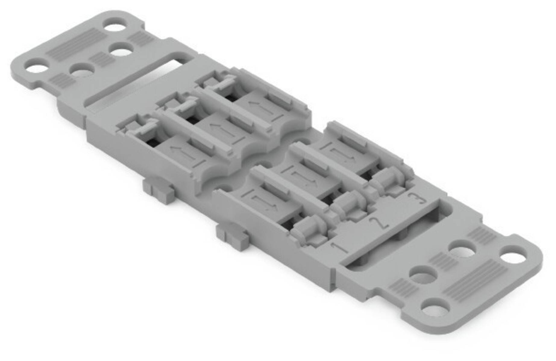 Befestigungsadapter 221-2503 Zugentlastung 3-fach-0