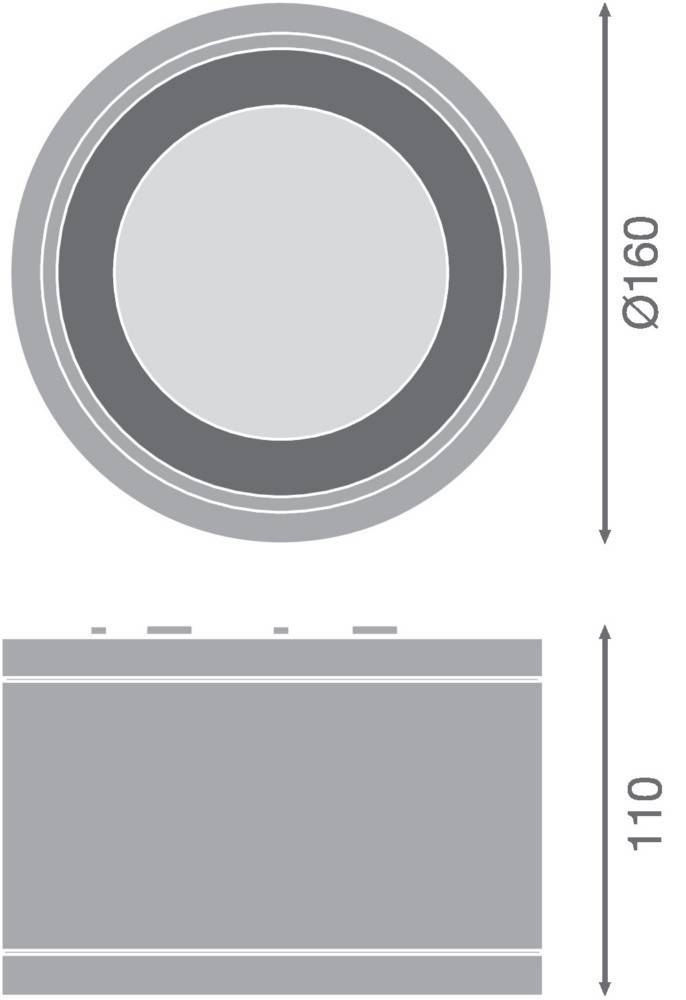Ledvance LED-Aufbaudownlight IP65-2