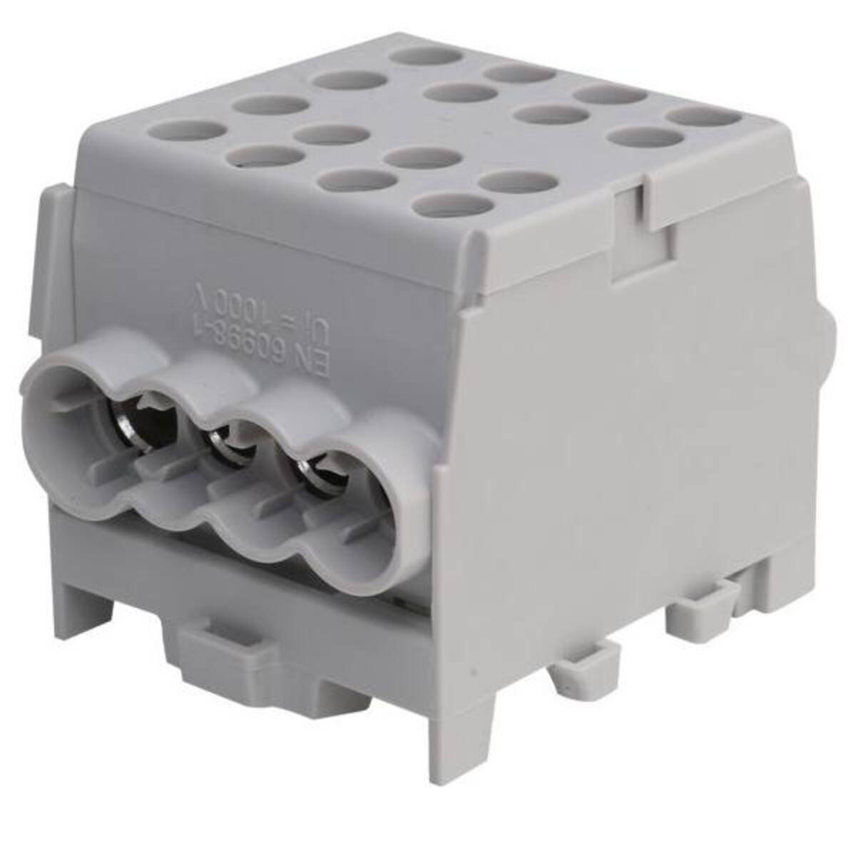 Pollmann Hauptleitungsklemme HLAK 35-1/6M2 grau-0