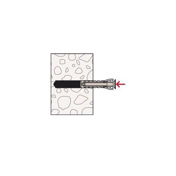 Fischer Deutschl. Dübel SX Plus SXPlus10x80K(VE6-4