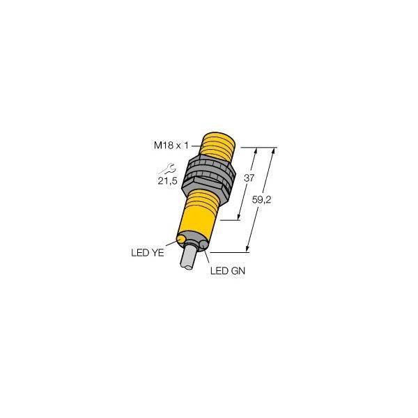 Turck Einweglichtschranke S18RW3R W/50-1