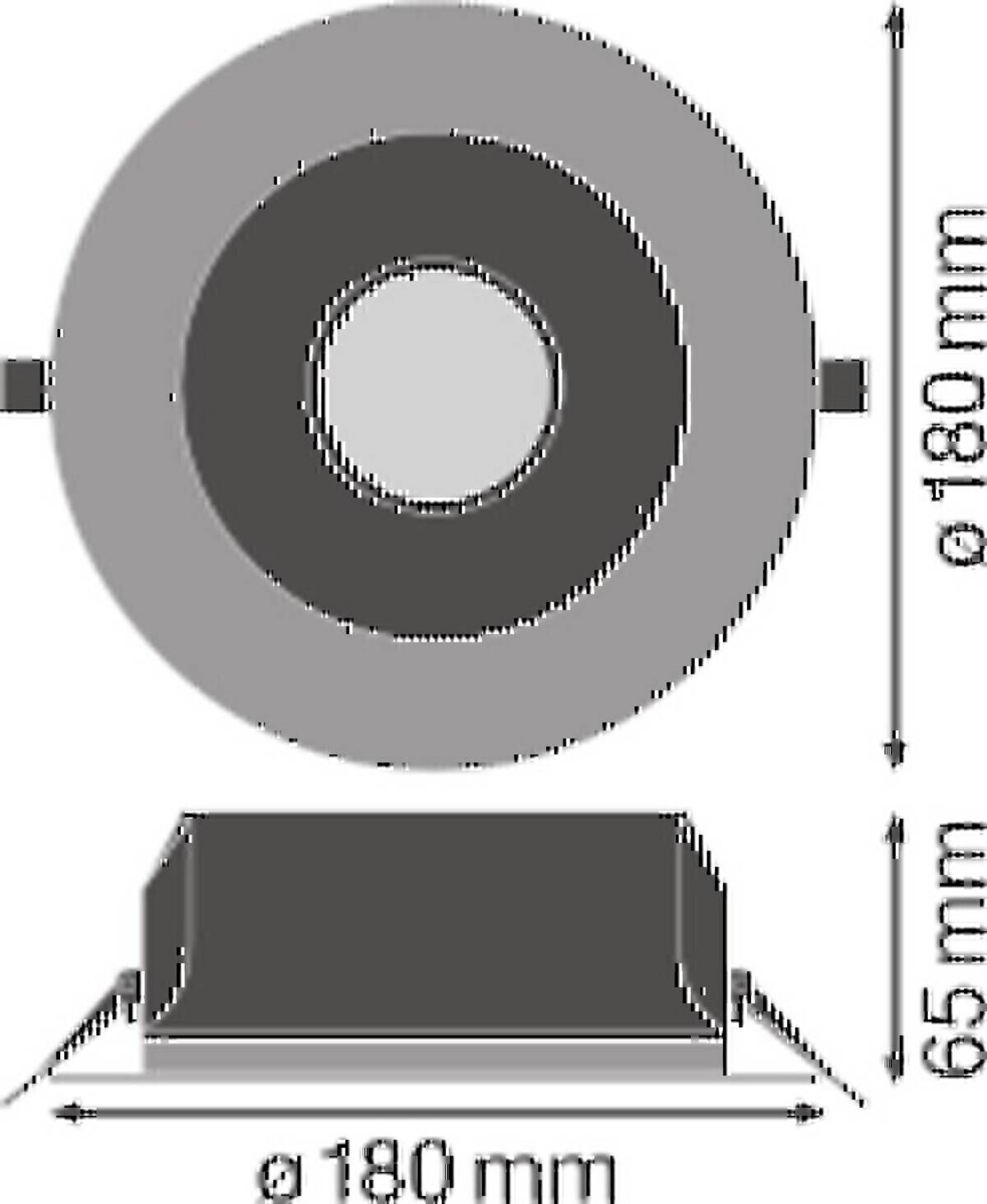 Ledvance LED-Downlight DLUGRDN155PFM14W840-4
