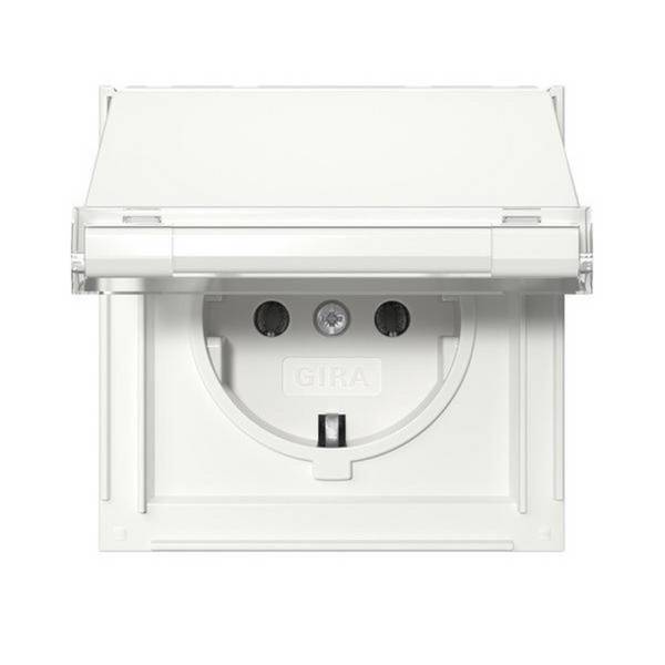 Gira Steckdose KD 441066 weiß Kunststoff 250 V